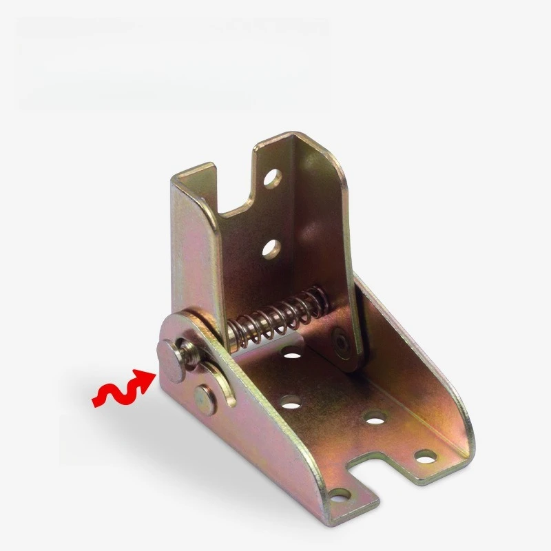 90 Degree Self-locking Folding Hinge Furniture Folding Thickened Dining Table Chair Leg Coffee Table Support Hardware Connector