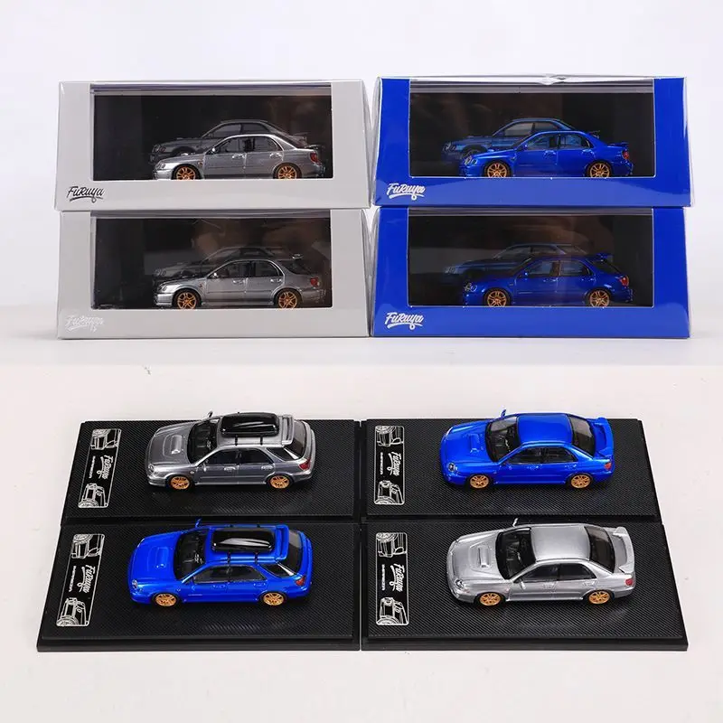 

Furuya 1/64 Impreza STI 7 alloy car model toy