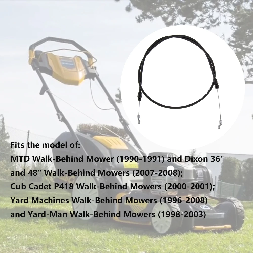946-0554 Control Cable Fits MTD Walk-Behind Lawn Mower Replacement 746-0554