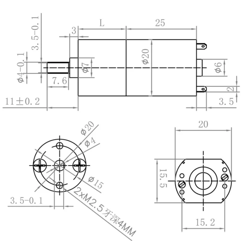 16GA-030 DC Reduction Gear Motor 6V 12V 100RPM Mini Electric 12 Volt Gear Motor Wheel Reversed Electric Engine Reduction Motor