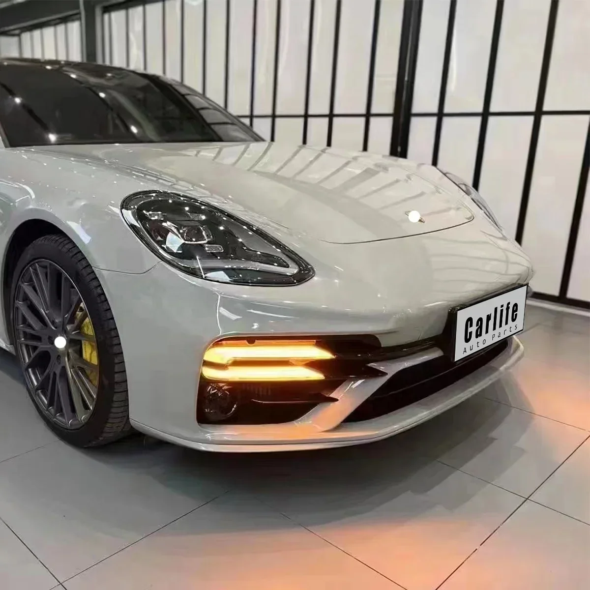 Carlife-Pare-chocs en matériau PP de haute qualité, Porsche Panamera 970, 2008-2016, modifié pour 2022, 971 Turbo S, nouveau style