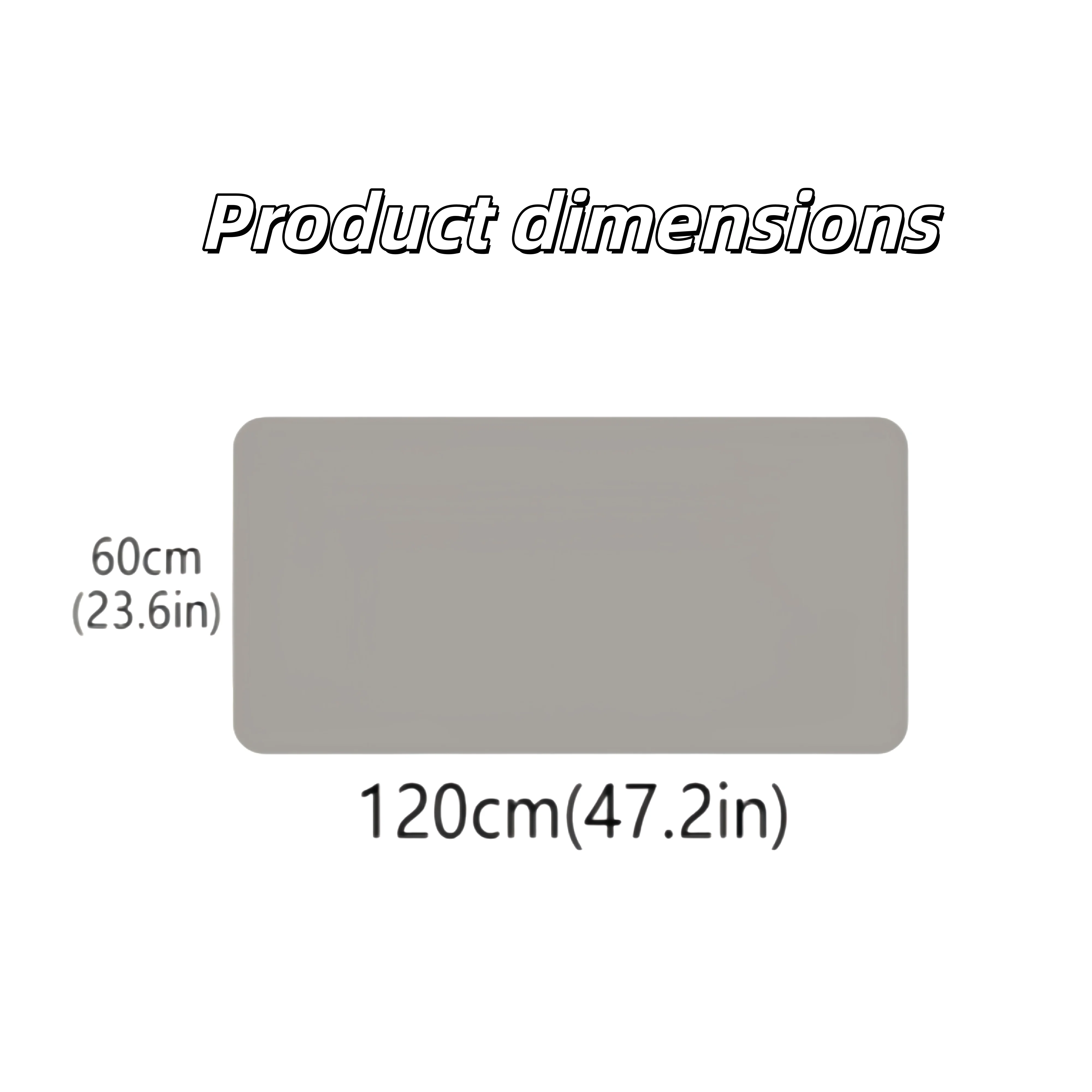 1pc 60x120cm Leather surface Oil-proof Tablecloth Cover for Dining Table Square Surrounded Table Mat Elastic Protection