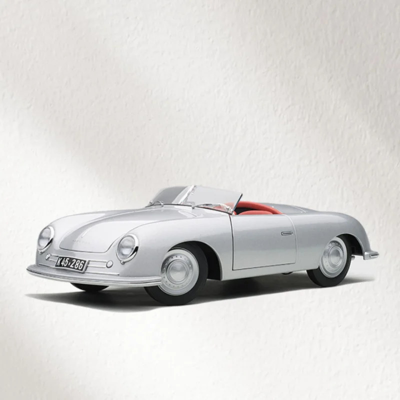 Autoart diecast 1/18 escala porsche liga modelo carros porsche 356 jogar veículos brinquedos para meninos presente caixa original