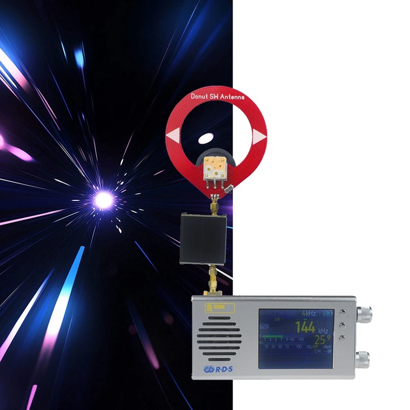 B37B-TEF6686 Radio Receiver All Band FM/MW/Shortwave /LW Radio Portable Handheld Radio With Donut Antenna Amplifier