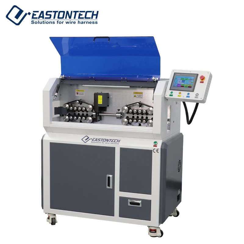 Cable Manufacturing Equipment  EW-05E With 150 Sqmm Motor Lifting Conduit Screw Lifting Wheel Blade Holder Stepper Motor
