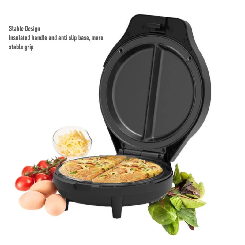 Electric Omelette Maker 1000W Dual Zone Omelet Pan Frittata Maker Breakfast Egg Cooker For Kitchen