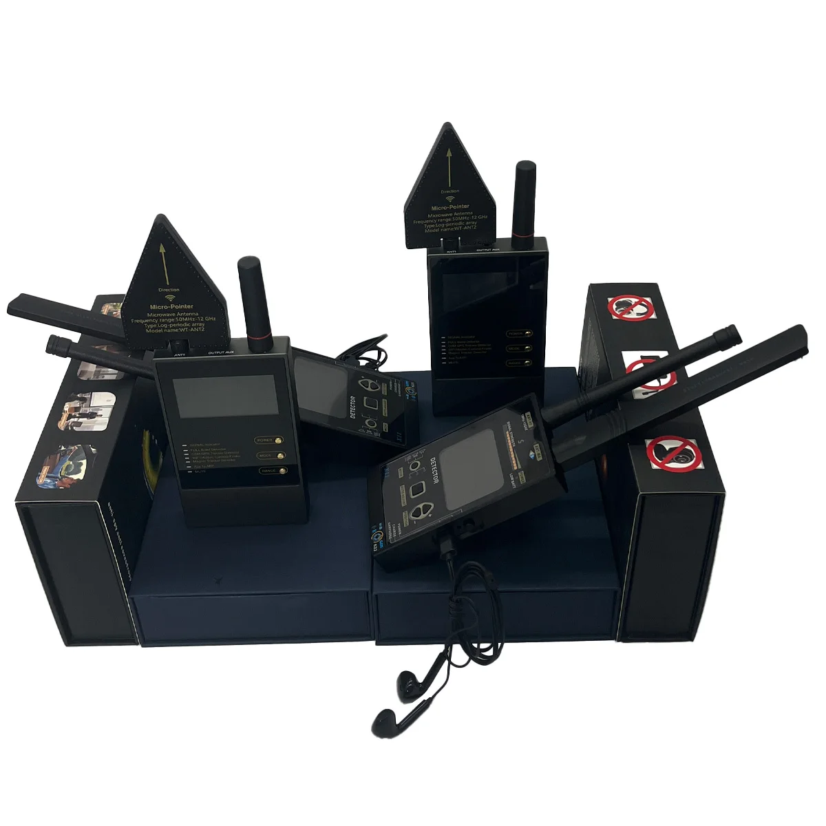 

AI Smart Signal Detector with APP, Professional Anti Spy GPS Tracker Finder & Hidden Camera Detector for Car Vehicle Office