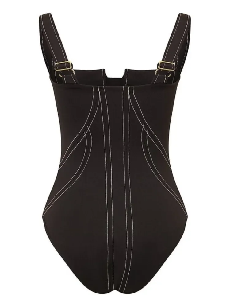 2024 Women Beach 2 Piece Sets Bikini Cover-Ups Swimsuit Tops And High Waist Pants Sexy Ladies Swimming Cover Up Bathing Suit