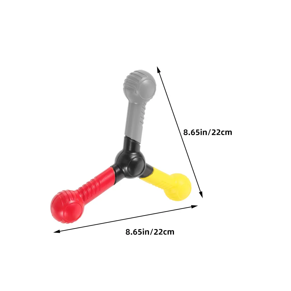 3Pcs Hand-Eye Coordination Training Sticks Triangular Reaction Speed Tool for Agility Reflex Brain Flexibility Coordination view 2