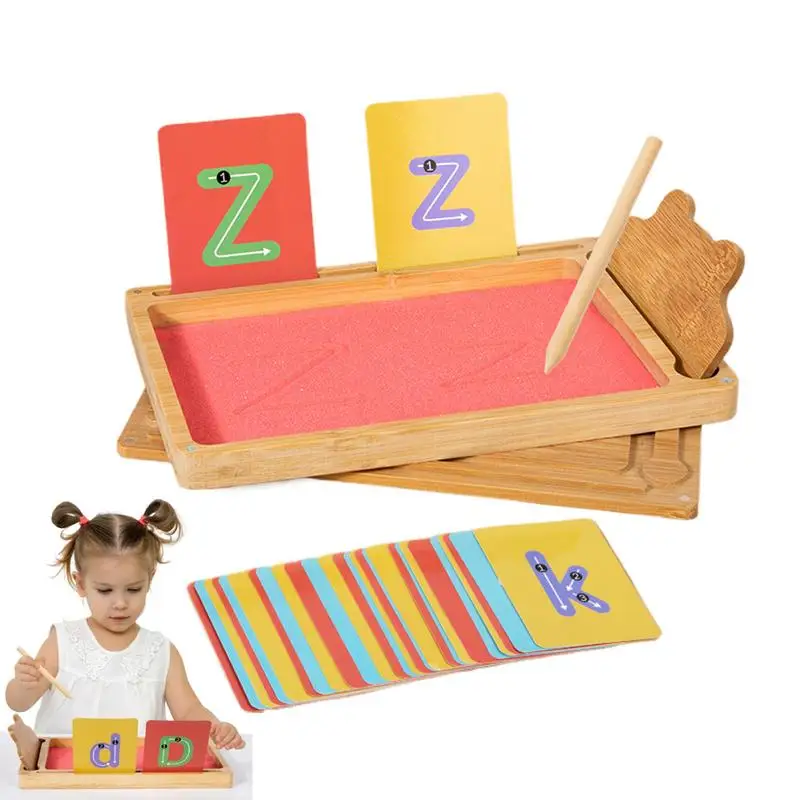 

Sand Writing Tray Sand Writing Boards For Kids Sensory Spelling Game Letter Formation Activity Fine Motor Skills Toy For