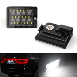 2pcs LED License Plate Light For Dodge Durango 2014-2021 White No Error
