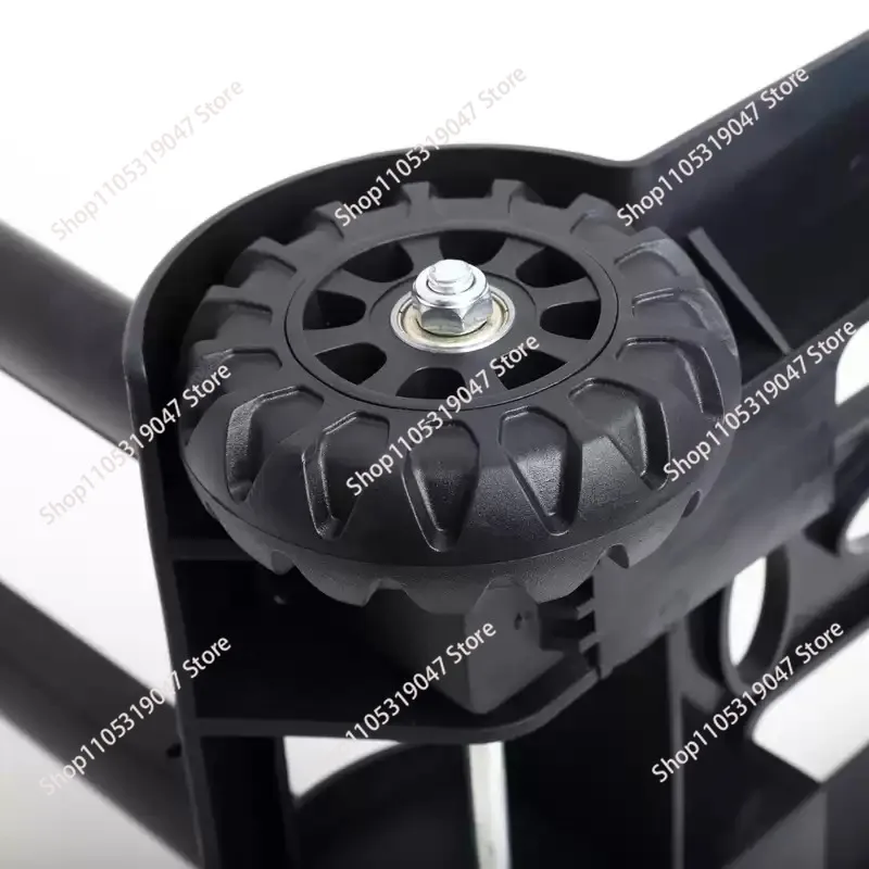 Iron pipe 4-wheel pickup truck folding trolley cart shopping cart household shopping cart small trolley
