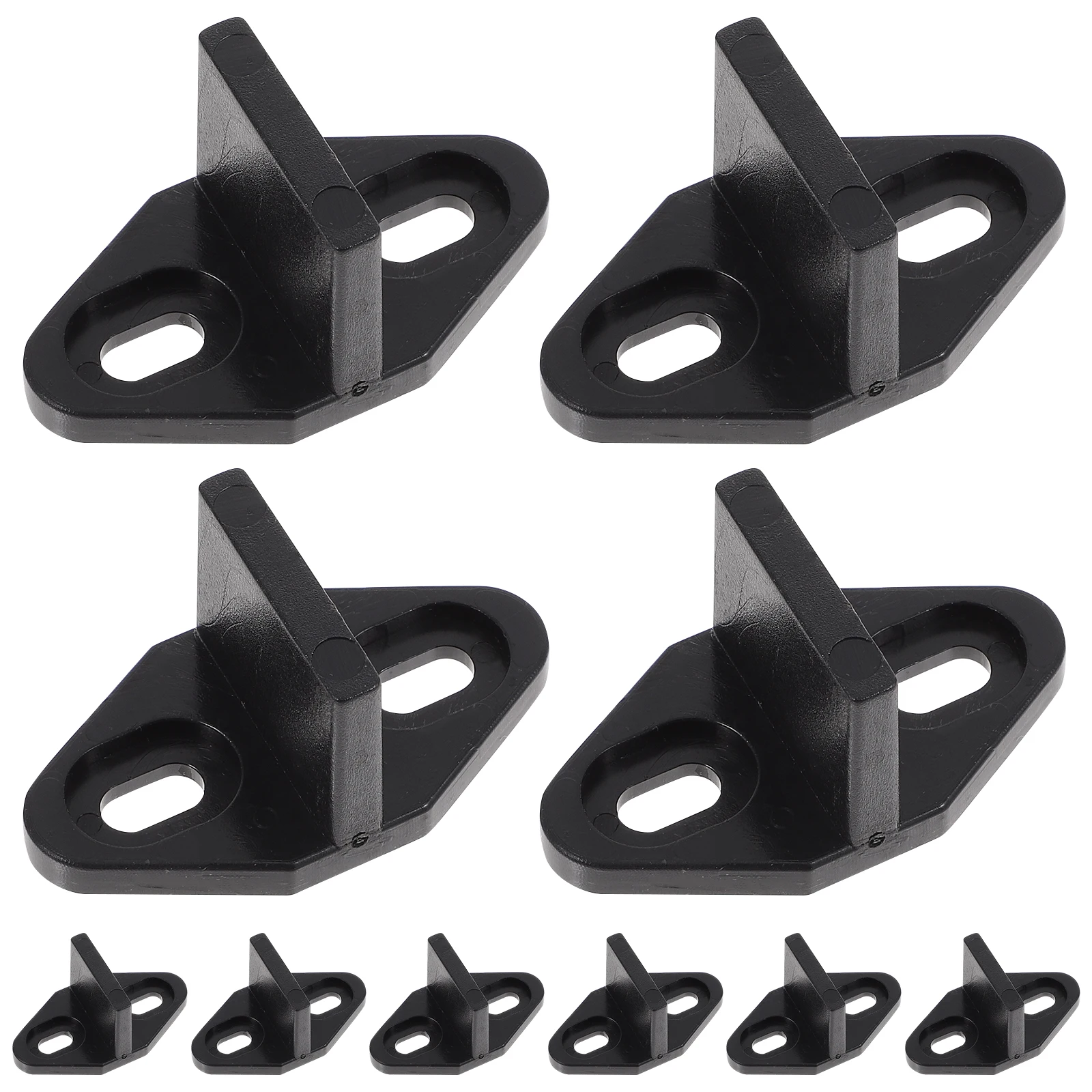 

Barn Door Guide Sliding Door Bottom Stopper POM Wear Resistance Floor Guides Swing Stopper Shockproof Anti Swing Hardware