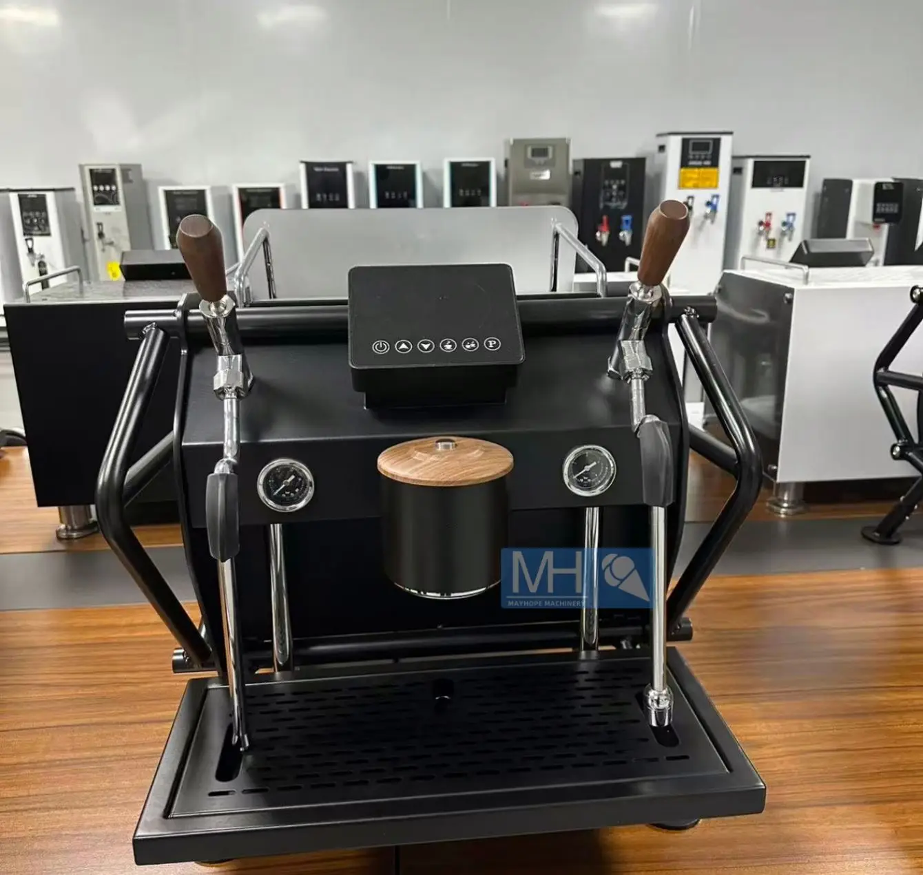 Smart Home & Hotel Use Electric Espresso Coffee Machine with 30s Instant Heating Adjustable Steam Nozzle Convenient Barista Tool