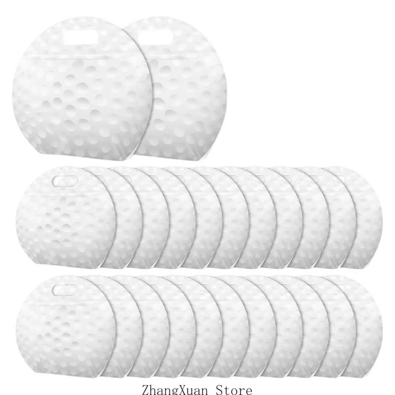 24 Stück Sportball-Thementasche, wasserdichte, durchsichtige Kunststoff-Geschenktüte für Kindergeburtstag, 3 x – Detail 4