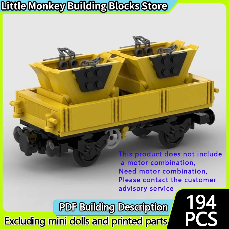 

City Car Model MOC Building Bricks Freight Container Waggon Modular Technology Children Holiday Gifts Assemble Toys Suit