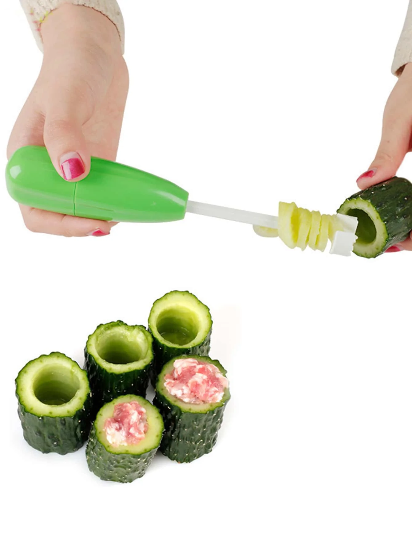 1Pc Plastic Corer T…