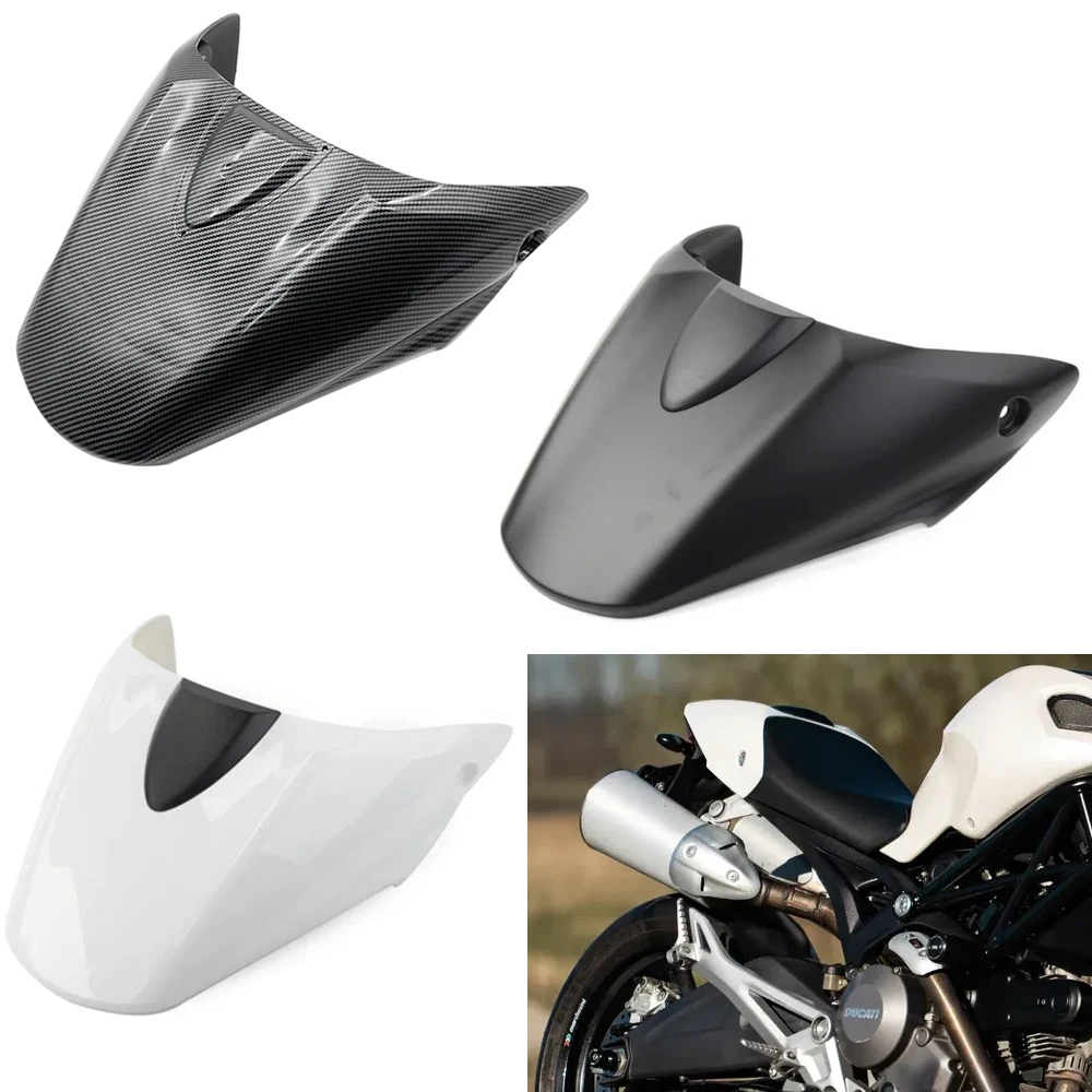 

Motorcycle Rear Passenger Cowl Seat Cover Fairing Part For Ducati Monster 696 795 796 M1100 ABS Accessories