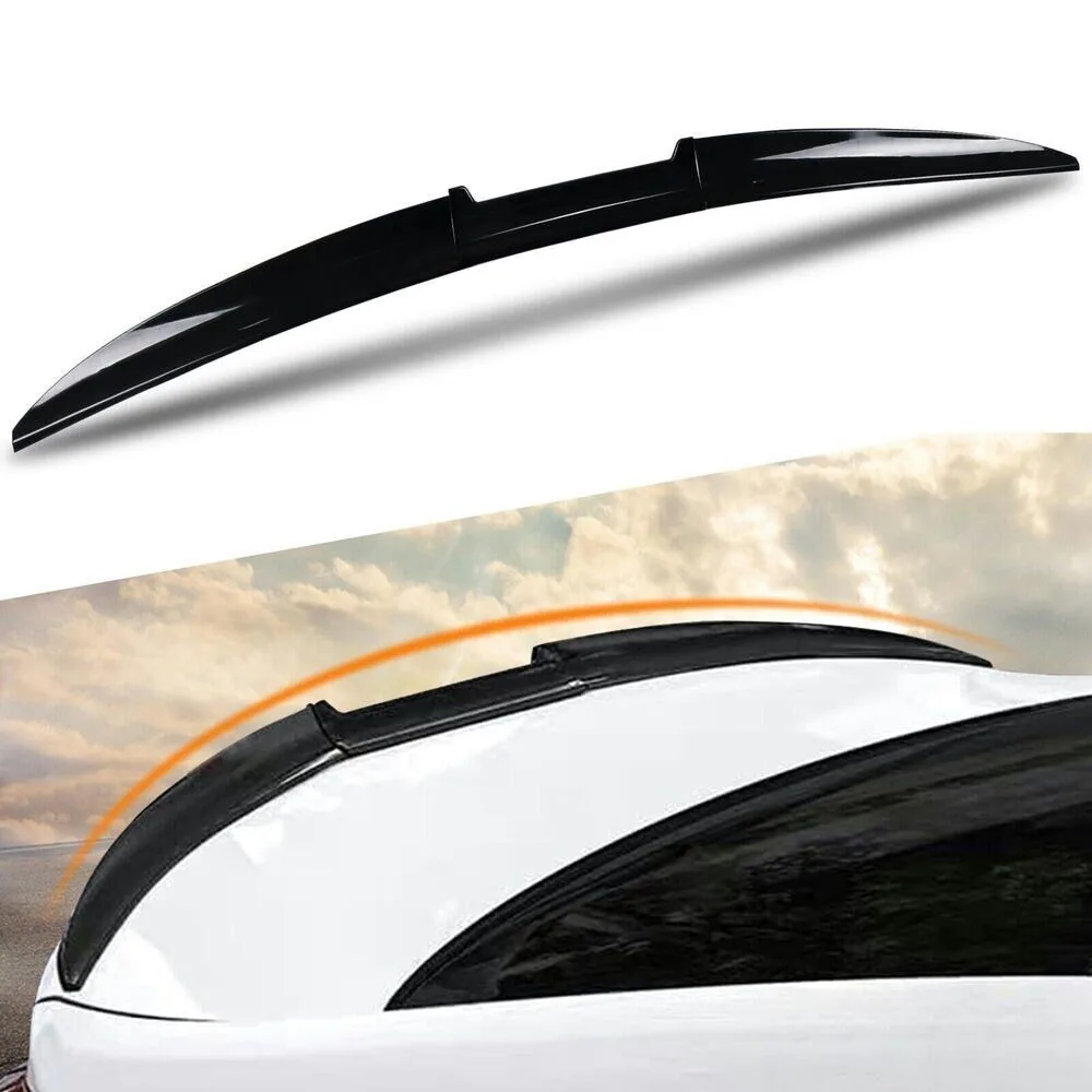 

For Toyota Camry SE LE Sedan Adjustable Glossy Black Rear Trunk Lip Spoiler Wing United States