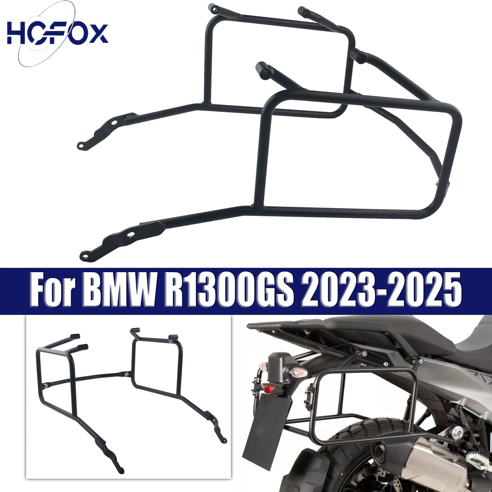 

Side luggage Panniers Rack Side Case Box Saddlebags Bracket For BMW R1300GS 2023-2025 2024
