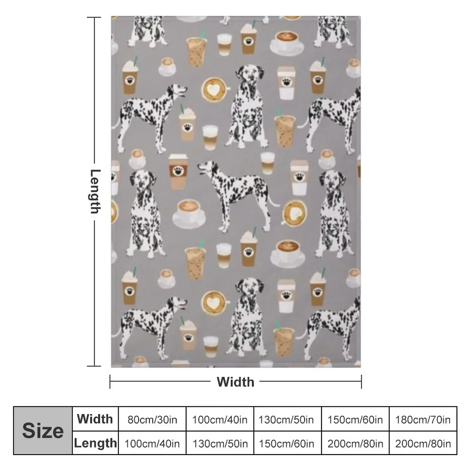 DALMATIAN Throw Blanket Flannels For Sofa Thin halloween Multi-Purpose Luxury St Luxury Designer Blankets
