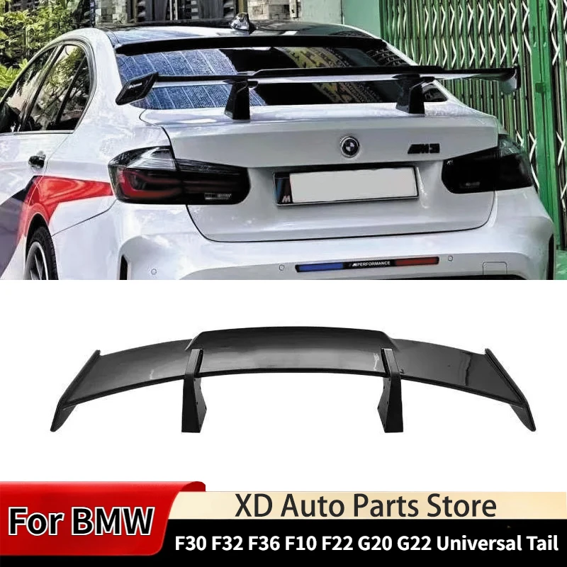 For BMW F30 F32 F36 F10 F22 G20 G22 G30 G42 M2 M3 M4 M5 Universal Tail Rear Spoiler Wing Fins Performance Style Body Kits Tuning