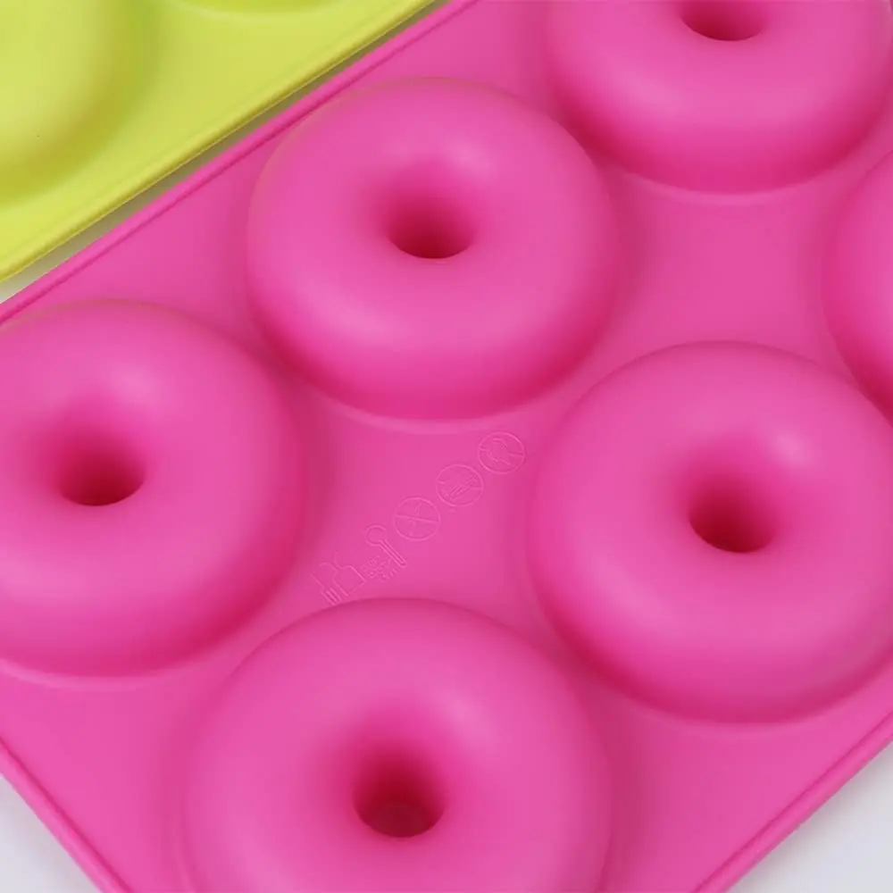 

Donut Pan Silicone Baking Mold,Just Pop Out! Non-Stick Doughnuts Baking Pans BPA Free for Muffin, Cake - Oven & Dishwasher Safe