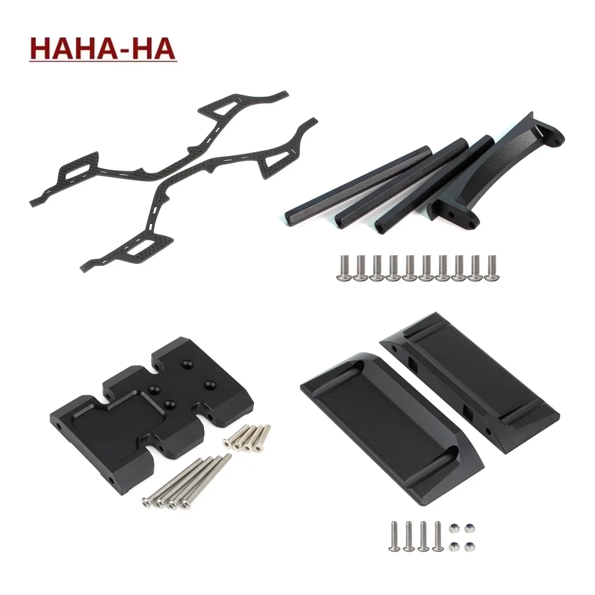 Carbon Fiber LCG Chassis Kit für 1/10 RC Crawler Auto SCX10 II Element Enduro SOA Gebaut Trail Truck DIY Upgrade Teile