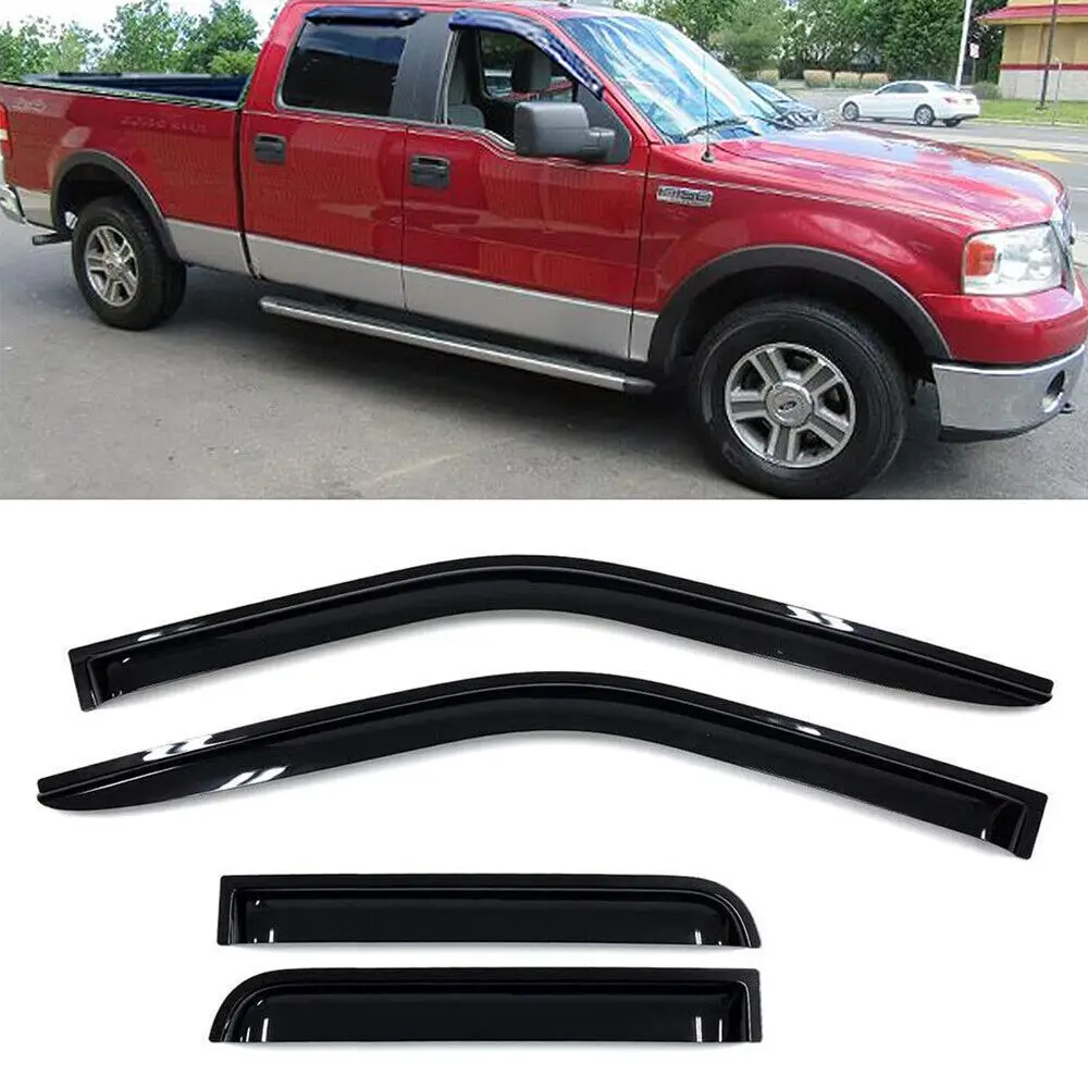 

Дефлекторы окон (ветровики) для Ford F-150 Super Crew Cab 2004-2008 годов выпуска