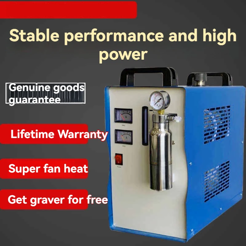 Flame Polishing Machine Organic Glass Acrylic Crystal Jewelry Electrolytic Water Welding Machine Hydrogen Oxygen Generator