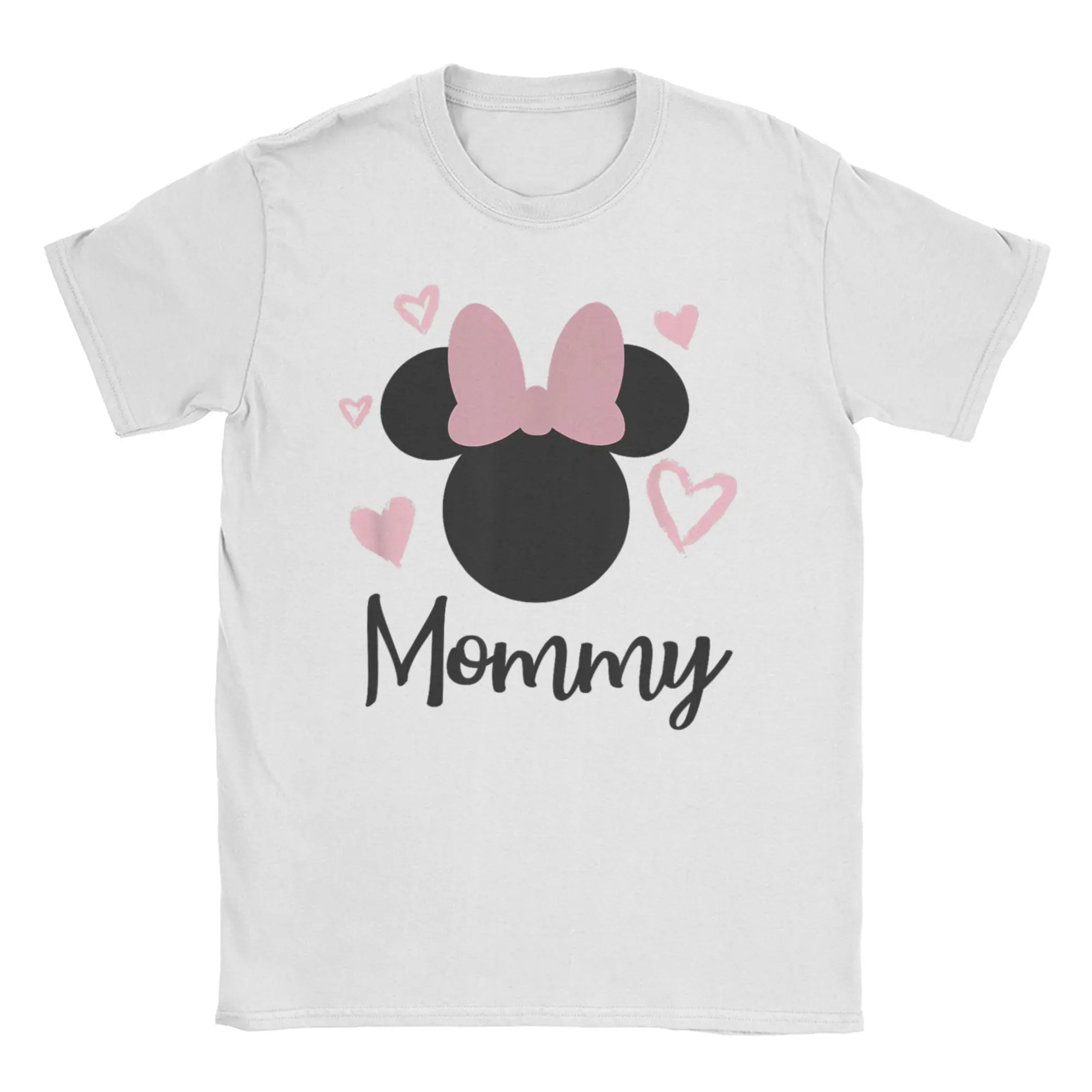 

Mother's Day Mommy Minnie T-Shirt Men Women Fun 100% Cotton Tee Shirt O Neck Short Sleeve T Shirts Gift Idea Clothes