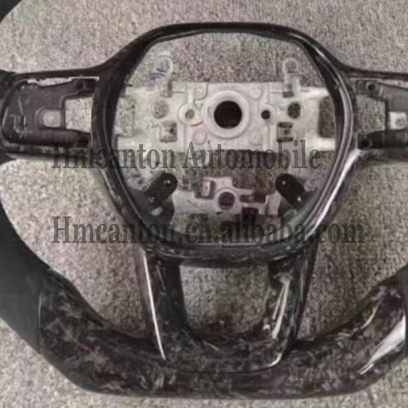 Hot New Product Forged Carbon Fiber Car Steering Wheel for Honda Civic 11th Car Steering Wheel view 6