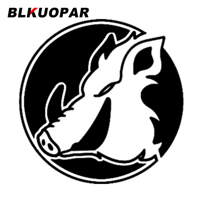 

BLKUOPAR Boar Car Stickers Fashion Sunscreen Decal JDM Assessoires Motorcycle Helmet Windshield Waterproof Vinyl Car Accessories