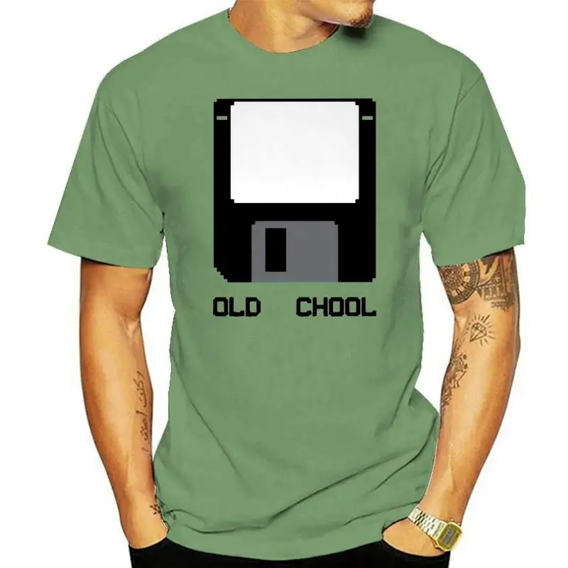 Floppy Disc Old School 8 Bit Aqua Juniors Soft T-Shirt