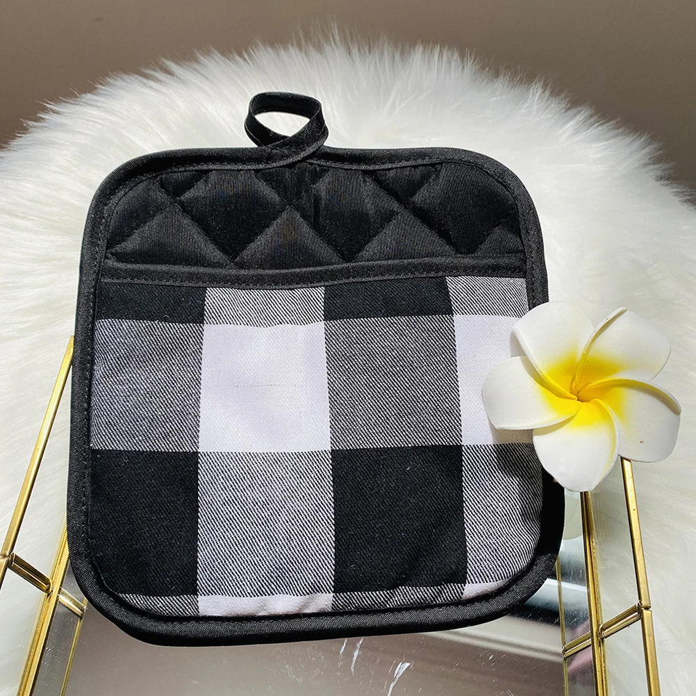 

4Pcs Oven Gloves Heat Resistant Baking Mitts for Kitchen Cooking Bbq Microwave Non-Slip Washable Insulation Hand Protection