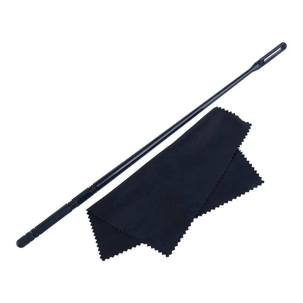 

350*9*9mm Durable Woodwind Plastic Stick Clean Tool Piccolo Cleaning Flute Cleaning Kit Cleaning Rod Swab Cleaning Stick