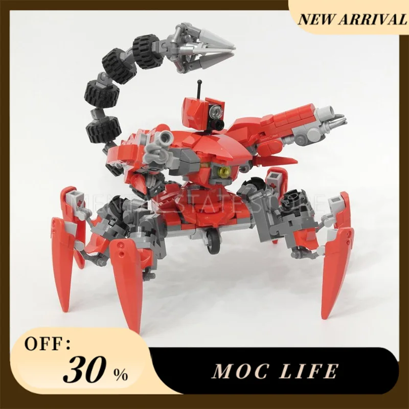 

Новинка, 416 шт., индивидуальные MOC Guard, строительные блоки в виде скорпиона, технологические кирпичи, сделай сам, креативная сборка, образовательные игрушки, праздничные подарки