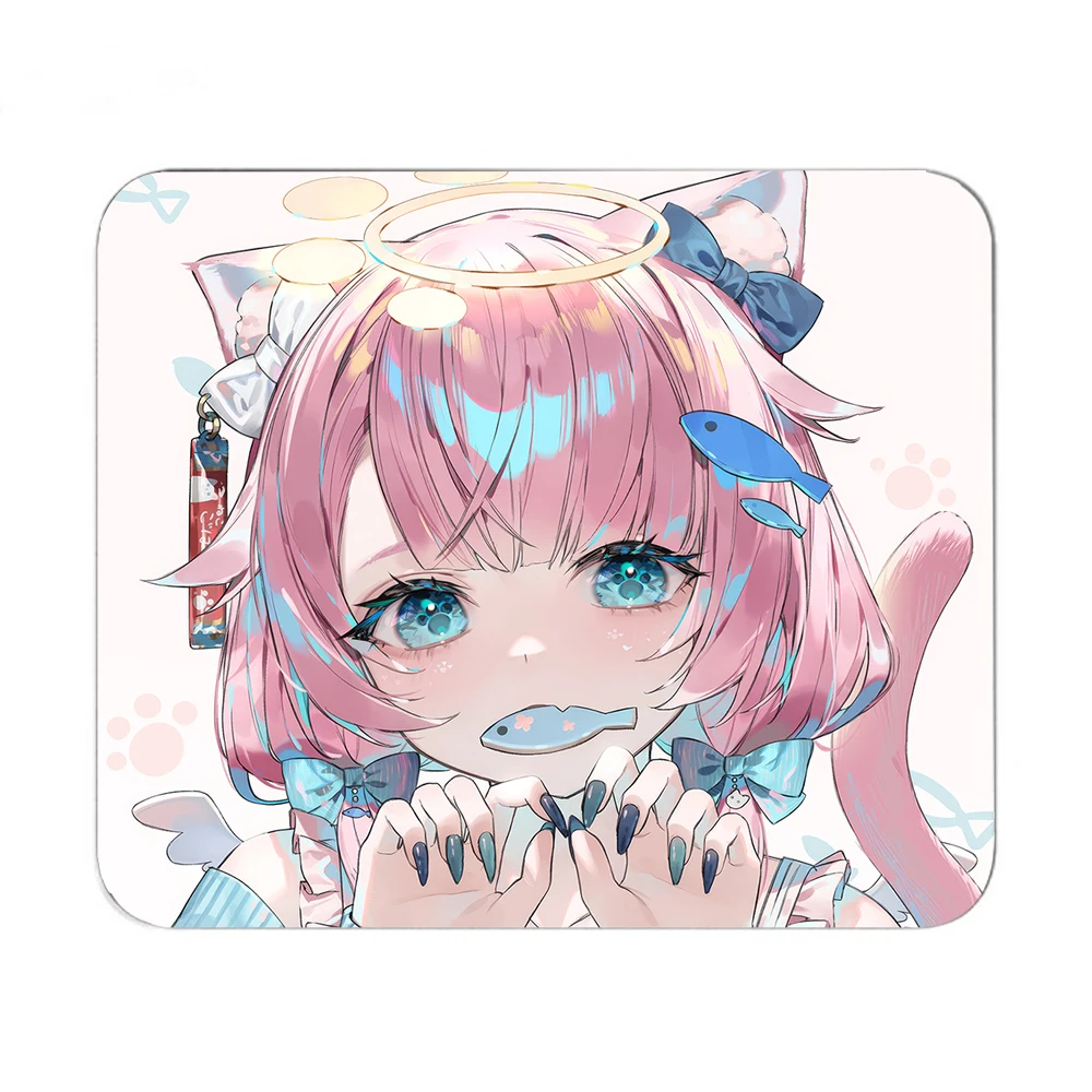 Kawaii Anime Girl Mouse Pad Gamer Balance Gaming Mousepad Ultrafine Surface Mouse Mat Computer Desk Mat 45x40x0.4cm Keyboard Pad