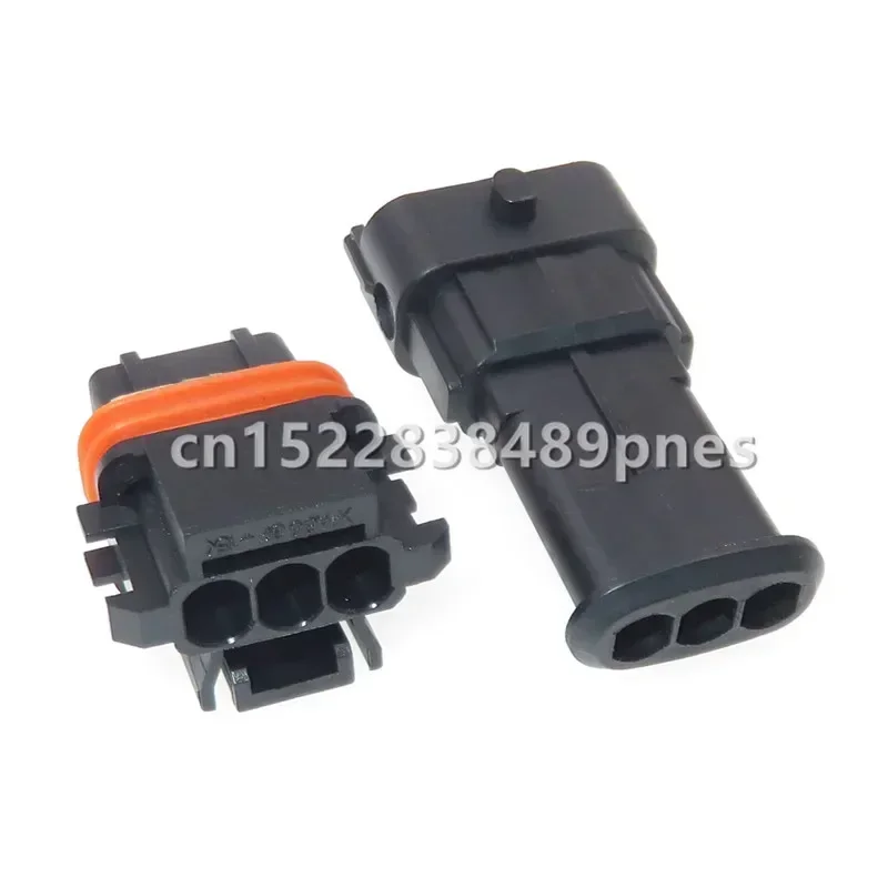 3 Pole 368161-1 Automotive Wiring Terminal Waterproof Wiring Harness Connector For Hyundai Idle Motor/Intake Pressure Sensor