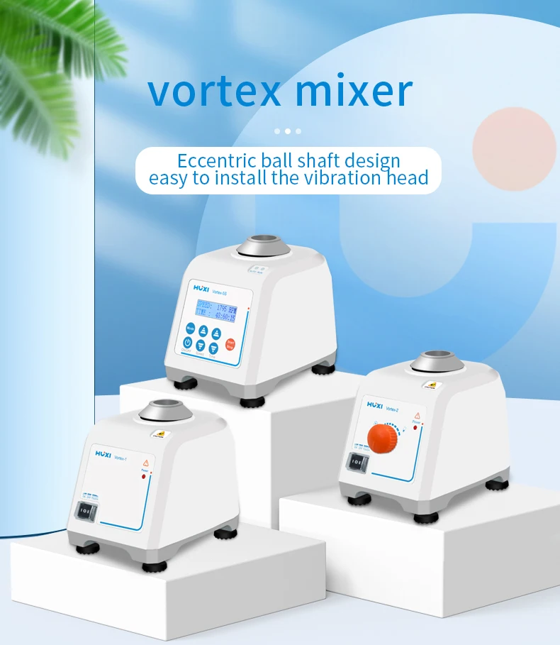 HuXi Vortex Mixer Labormixer Vortex-5S Digital Labor Shaker Labor Vortex Mixer Shaker