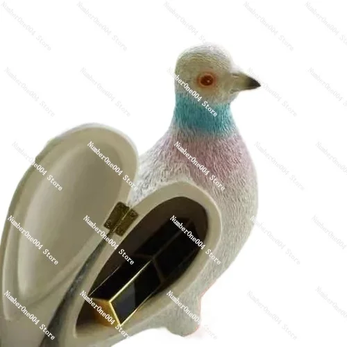 

Pigeon clutch, creative fun casual versatile bag, home décor ornaments