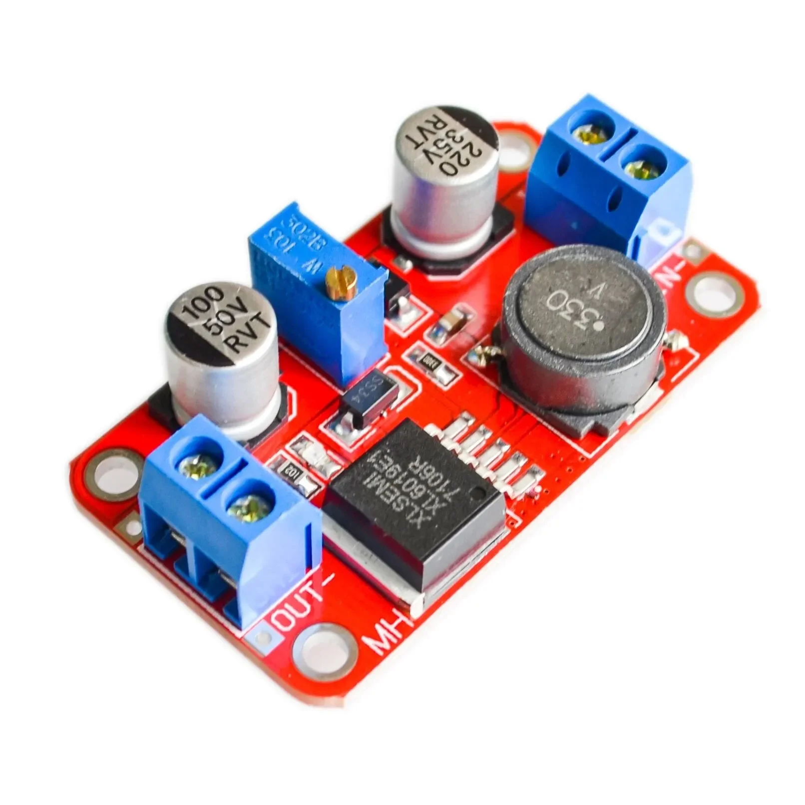 DC DC boost power supply module XL6019 voltage stabilized power supply module output 5V/12V/24V adjustable