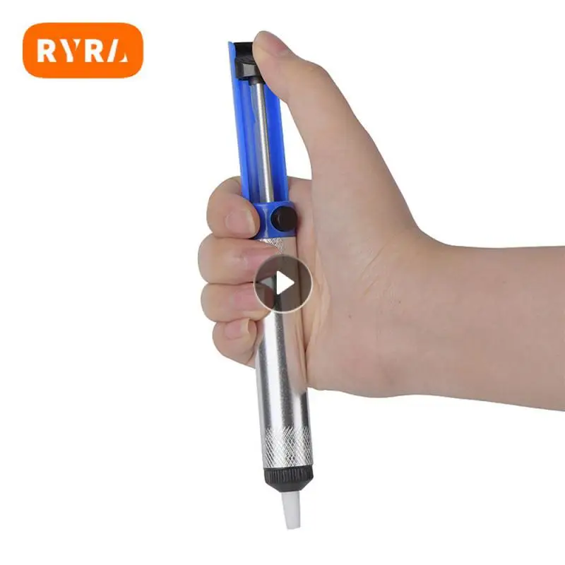 Aluminum Metal Desoldering Pump Suction Tin Gun Soldering Sucker Pen Removal Vacuum Soldering Iron Desolder Hand Welding Tools