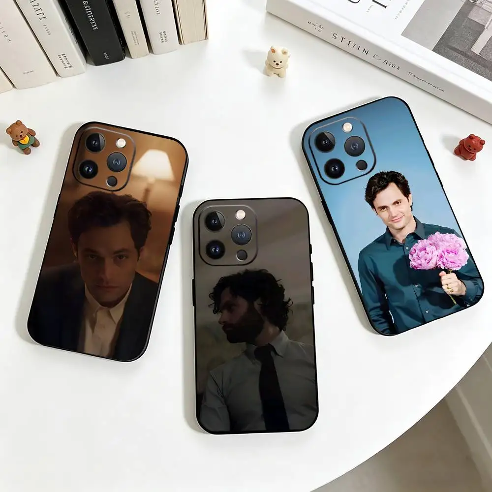 

J-Joe Goldberg Drama Character Phone Case For iPhone 17,16,15,14,13,12,11 Plus,Pro Max,XS,Soft Silicone Black Cover