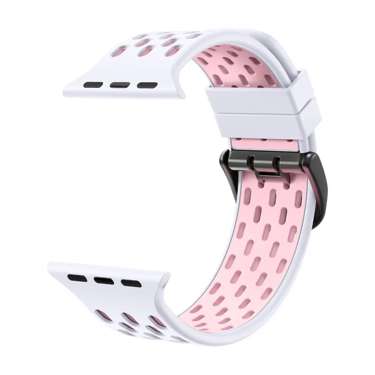 Watch Band For iWatch 42/44/45/49mm 38/40/41mm Silicone Watch Strap For Watch Series Ultra2 Se 9/8/7/6/5/4/3/2/1_voghion.com