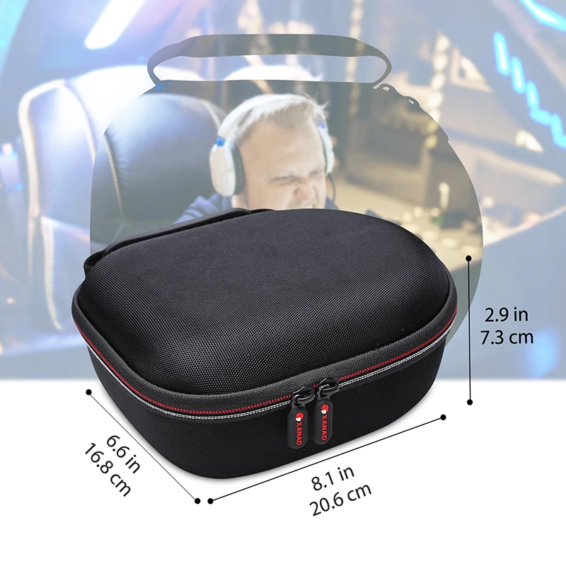 XANAD EVA Hard Case for AKG Pro Audio Studio K371/K361/K92/K275/K271/Xbox Wireless Headset Protective Carrying Storage Bag