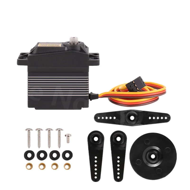 Original Tower Pro MG958 Digital Servo High Torque 15kg Standard 7075 Alloy Gear Auto RC Buggy Schiff Baja