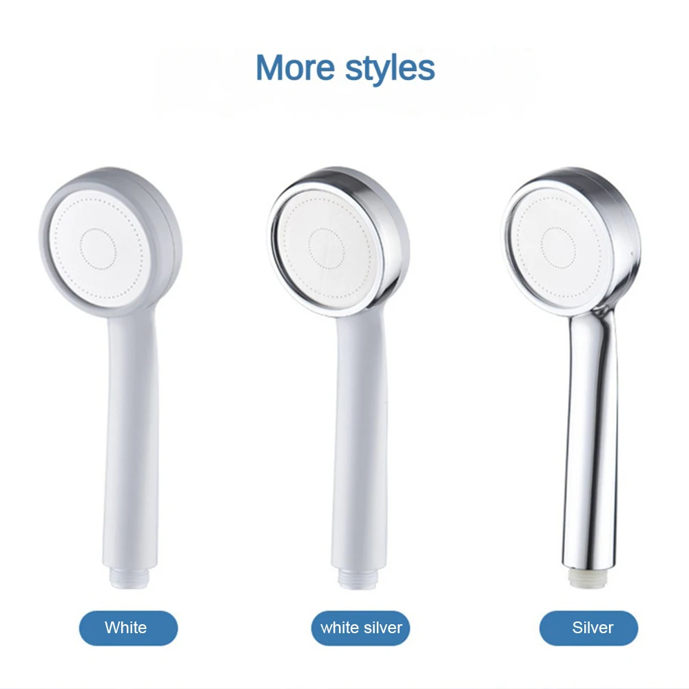 

Насадка для душа с высоким давлением, экономия воды, хромированный АБС-пластик, ручная Распылительная насадка, аксессуары для ванной комнаты