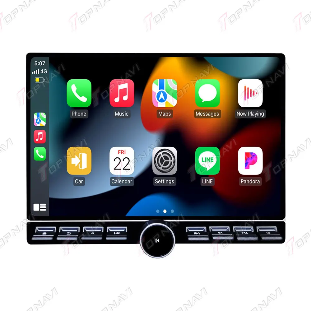 13.1 Inch Single Knob Android DSP 2K Universal  BT Connectivity Dashboard Radio Car DVD Player