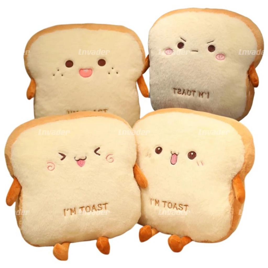 

Плюшевые искусственные игрушки для хлеба, плюшевые мягкие декоративные подушки для дома, детская игрушка, подарок на день рождения